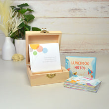 Load image into Gallery viewer, Gender neutral quote cards and boys lunch box notes