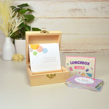Load image into Gallery viewer, gender nuetral quote cards and girls lunch notes