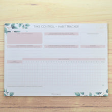 Load image into Gallery viewer, Habit tracker pink
