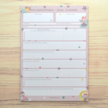 Load image into Gallery viewer, goal planner girls under 8