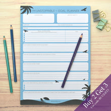 Load image into Gallery viewer, I'm Unstoppable Goal Planner for boys under 8