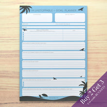 Load image into Gallery viewer, I'm Unstoppable Goal Planner for boys under 8