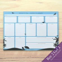 Load image into Gallery viewer, Bring it on weekly planner for boys over 8