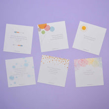 Load image into Gallery viewer, Gender neutral cards laid out on display.