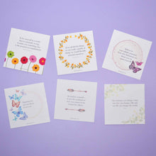 Load image into Gallery viewer, Girls teenagers and tween quote cards laid out on display.