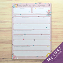 Load image into Gallery viewer, I'm Unstoppable Goal Planner for girls under 8