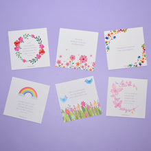 Load image into Gallery viewer, Girls under 8 quote cards spread out