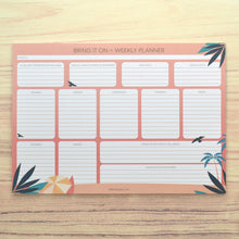 Load image into Gallery viewer, Tween and teen Girls weekly planner